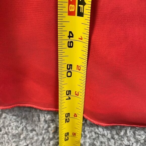 Sweet Storm Dress Womens Small Red Black Maxi Cutouts Sleeveless - Picture 3 of 9